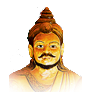 King Dhatusena of Anuradhapura . Father of Kasyapa I