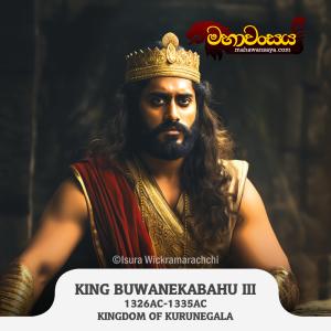 King Buvanekabahu III (Vanni B
